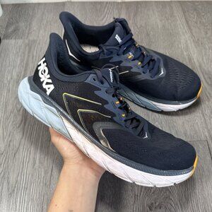 Hoka One One Mens Arahi 5 Blue Running Comfort lifestyle Men 11 2E WIDE